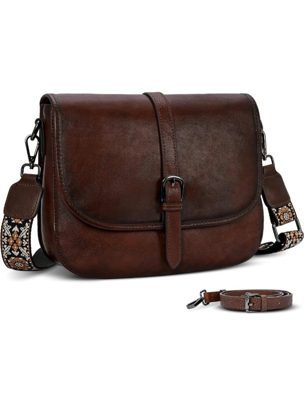 Stylish Leather Crossbody Bag for Women | Versatile Hobo Purse & Satchel Handbag